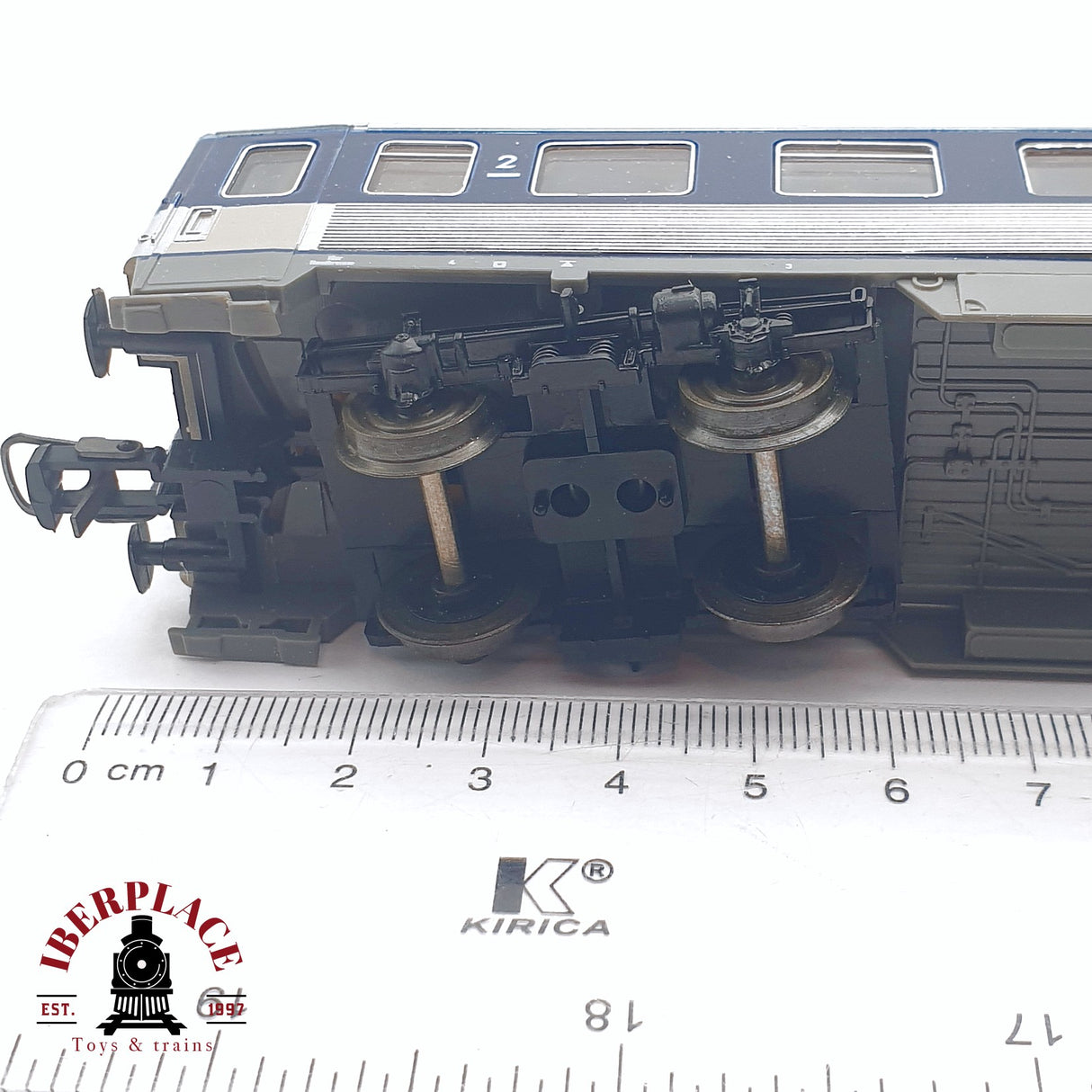 ♻️ 2da mano - DC Roco 4257 vagón pasajeros DB clase 2 H0 escala 1:87