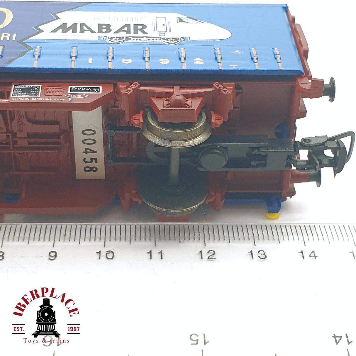 🆕 💡 Electrotren - DC Vagón conmemorativo Mabar 40 aniversario 458 de 500 unidades H0 escala 1:87