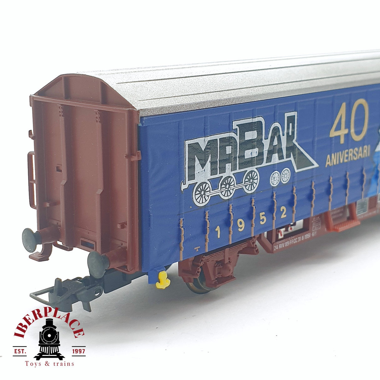 🆕 Electrotren - DC Vagón conmemorativo Mabar 40 aniversario 278 de 500 unidades H0 escala 1:87