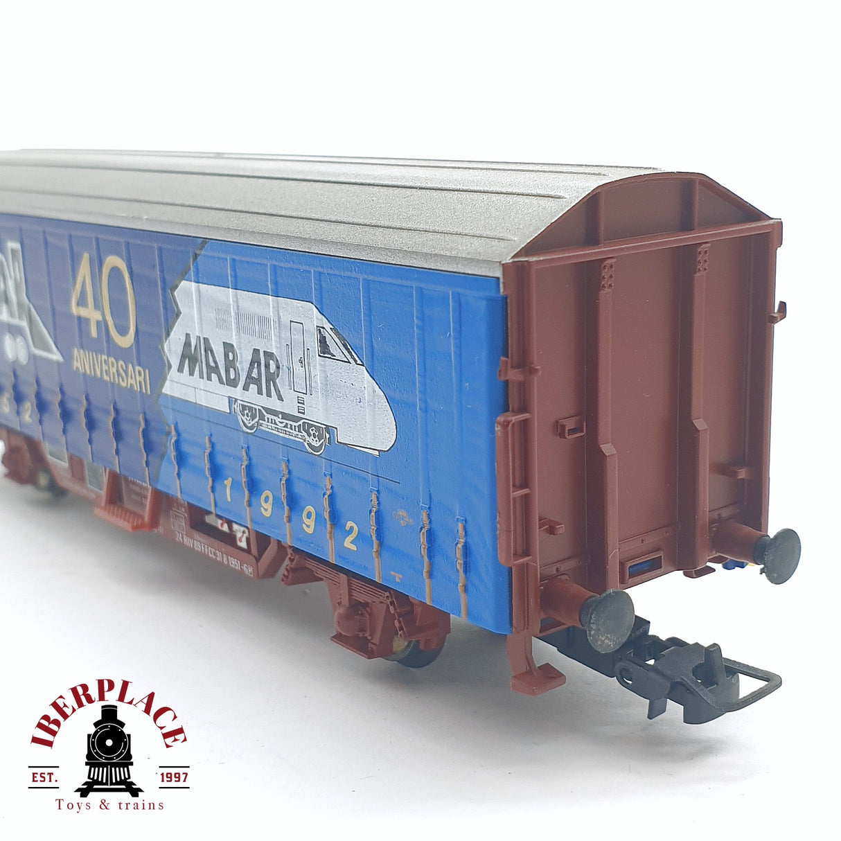 🆕 Electrotren - DC Vagón conmemorativo Mabar 40 aniversario 467 de 500 unidades H0 escala 1:87