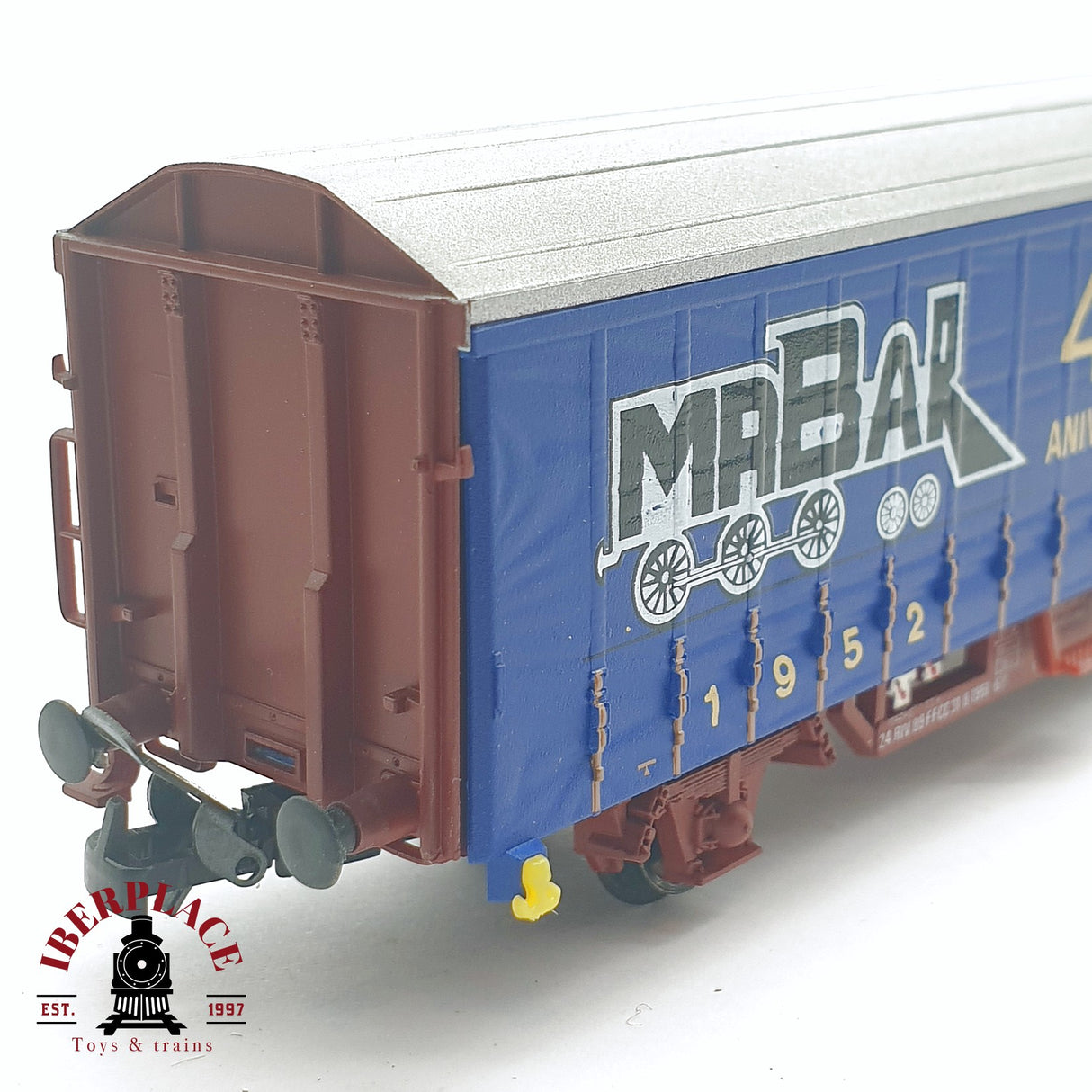 🆕 💡 Electrotren - DC Vagón conmemorativo Mabar 40 aniversario 004 de 500 unidades H0 escala 1:87