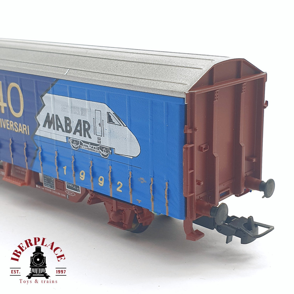 🆕 💡 Electrotren - DC Vagón conmemorativo Mabar 40 aniversario 451 de 500 unidades H0 escala 1:87