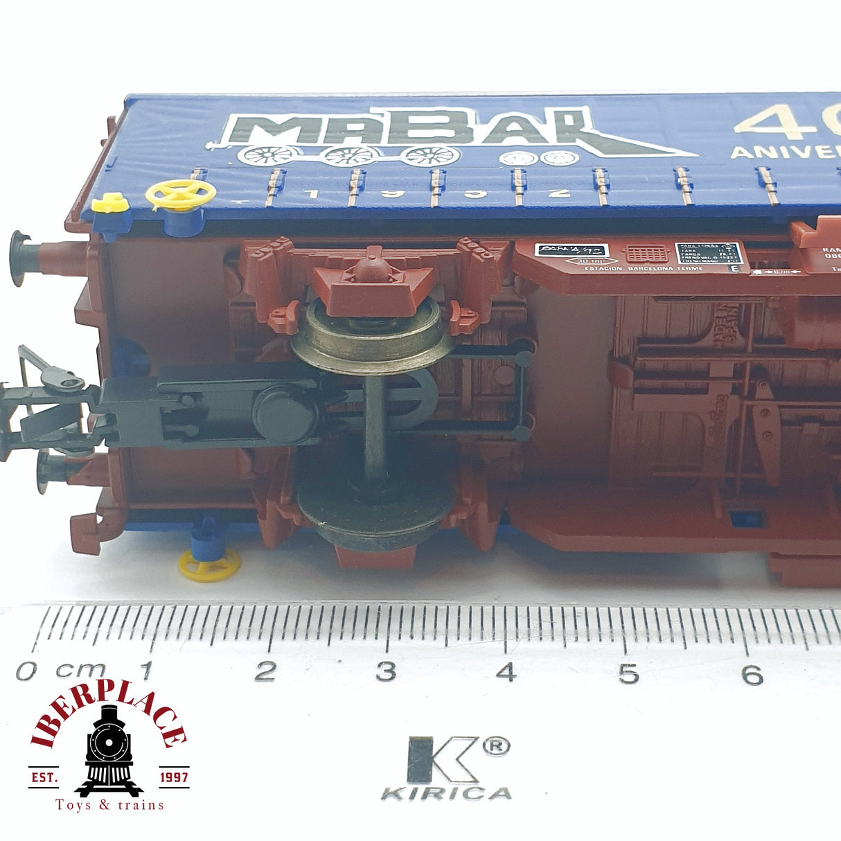 🆕 💡 Electrotren - DC Vagón conmemorativo Mabar 40 aniversario 441 de 500 unidades H0 escala 1:87