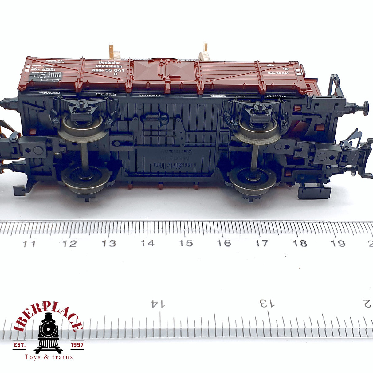 ♻️ 2da mano - Märklin Museum 2003 vagón mercancias carl stahl süssen DR H0 escala 1:87