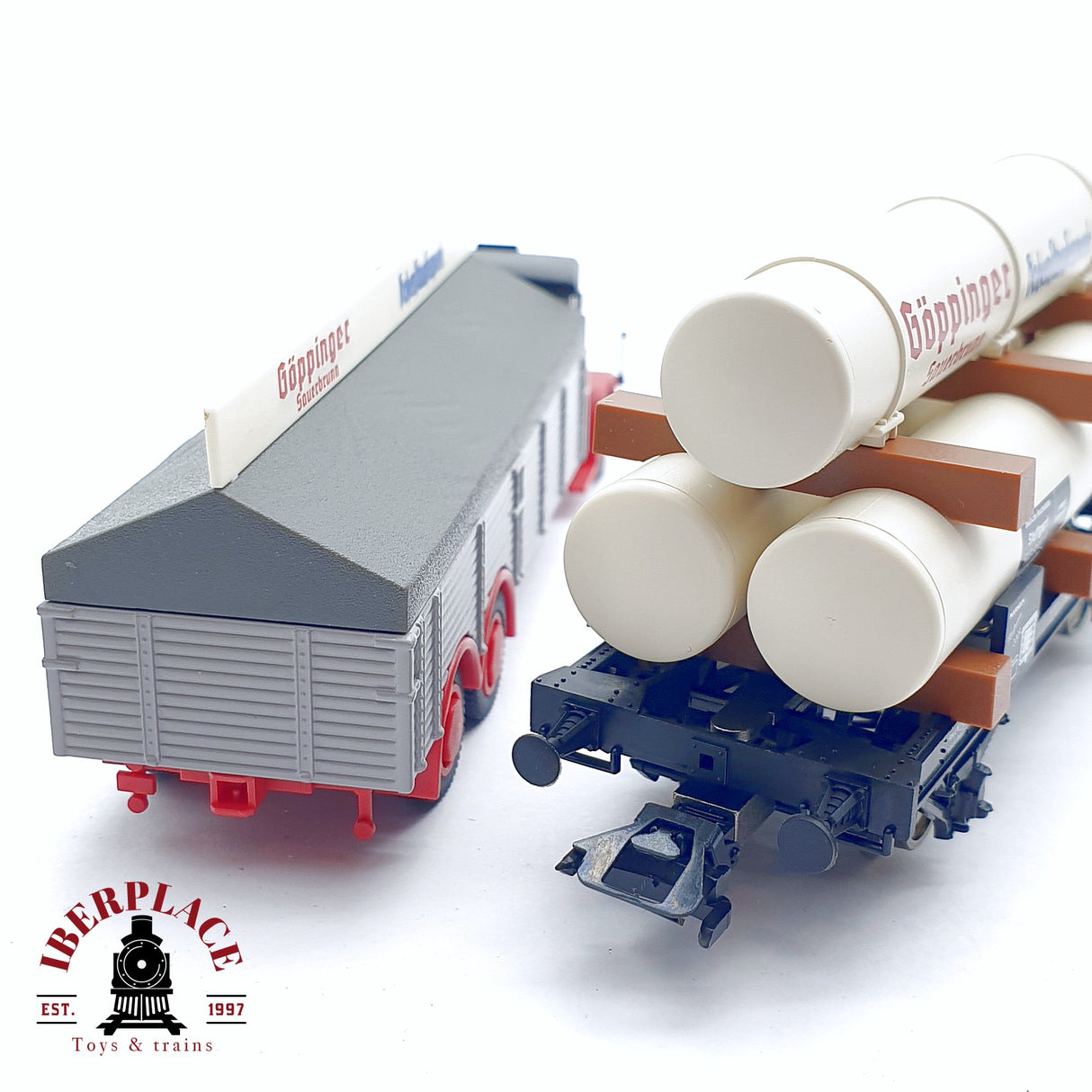 ♻️ 2da mano - Märklin Museum 2004 vagón mercancias Göppinger Sauerbrunn H0 escala 1:87