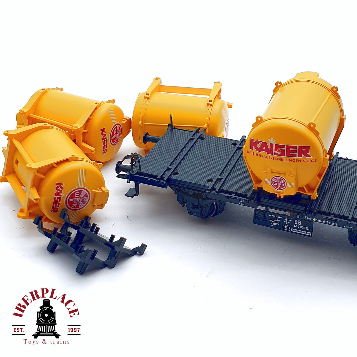 ♻️ 2da mano - Märklin Museum 2006 vagón KAISER Brewery DB H0 escala 1:87