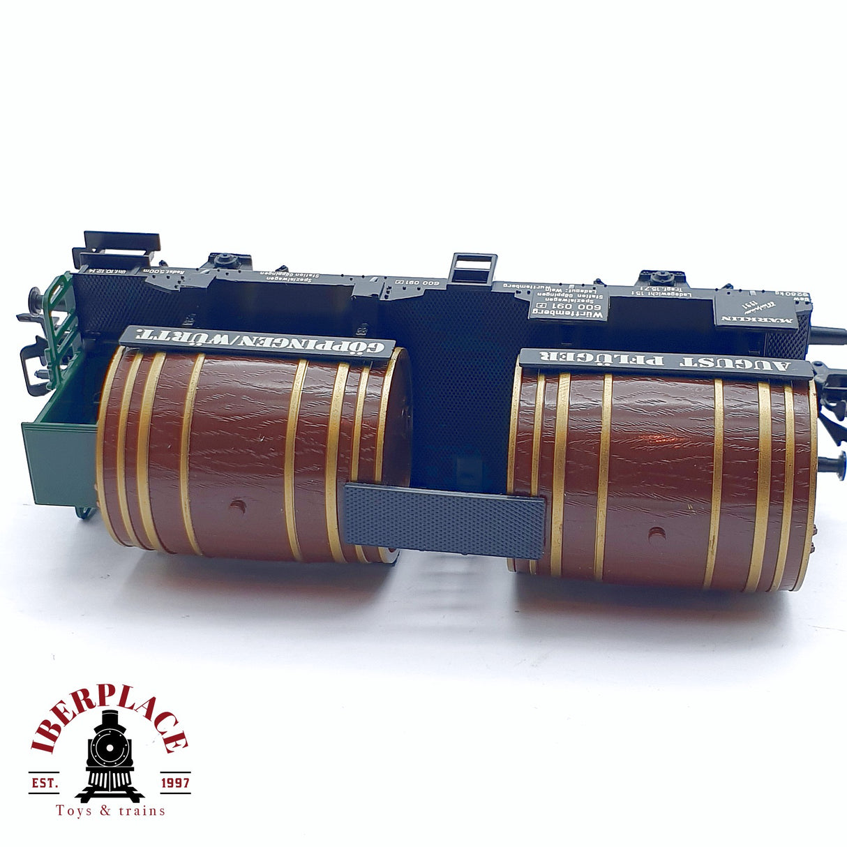 ♻️ 2da mano - Märklin Museum 1991 vagón August Pflüger Göppingen H0 escala 1:87