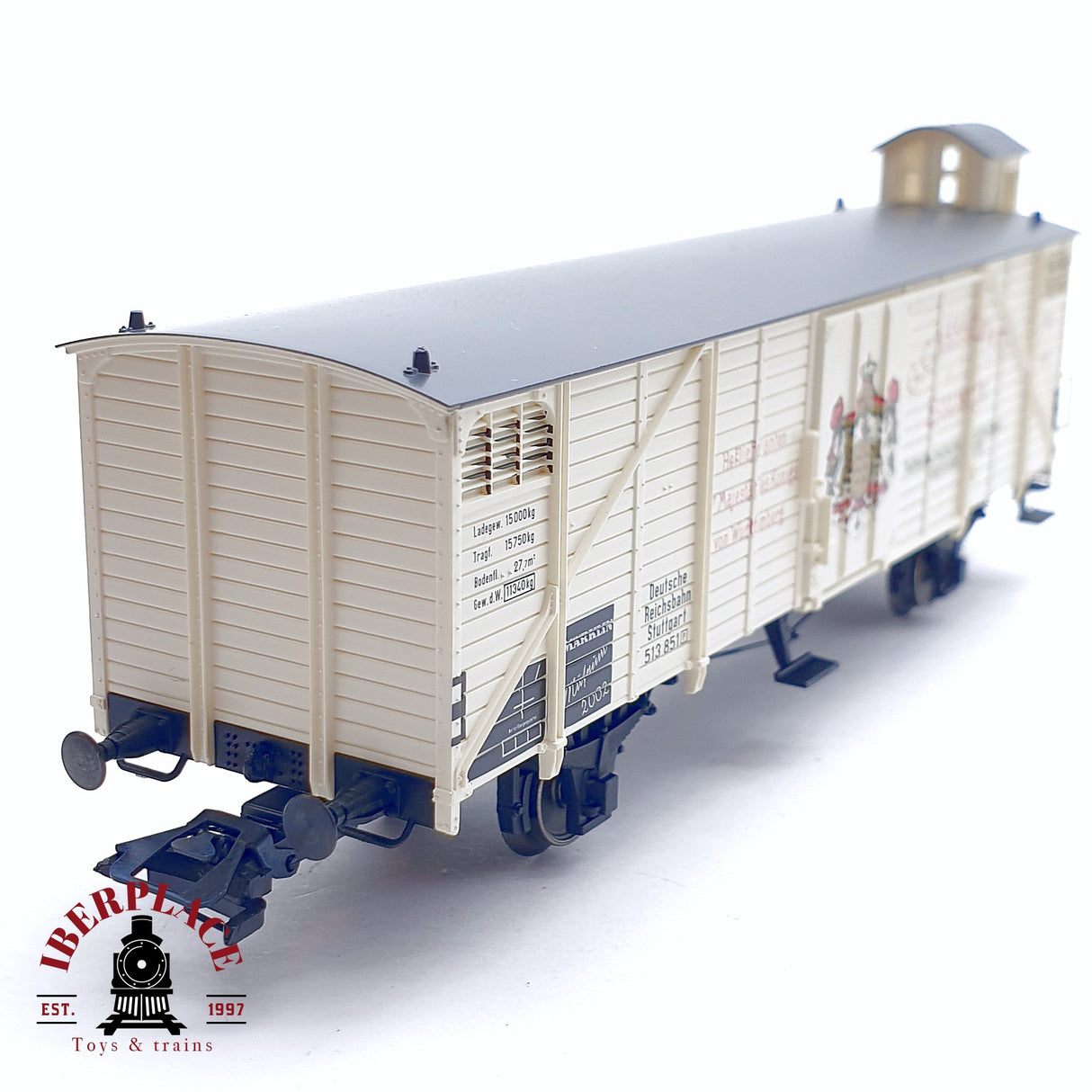 ♻️ 2da mano - Märklin Museum 2002 vagón G.C Kessler & Co DR H0 escala 1:87