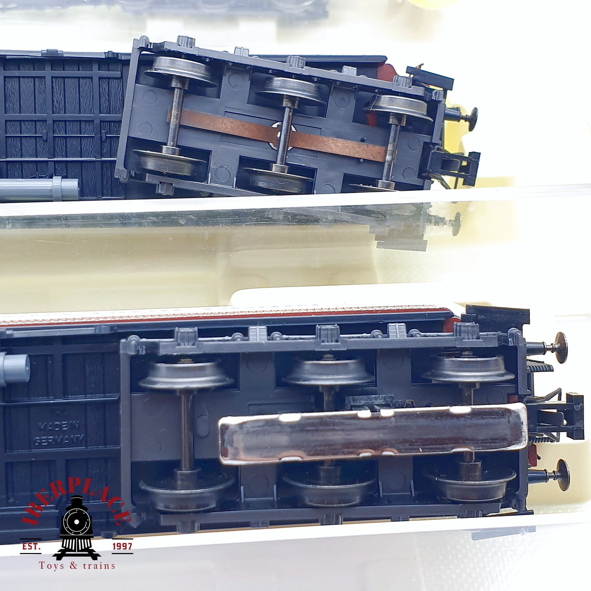 ♻️ 2da mano - AC Trix 5x vagones restaurante camas salón compañía internacional wagons Lits H0 escala 1:87