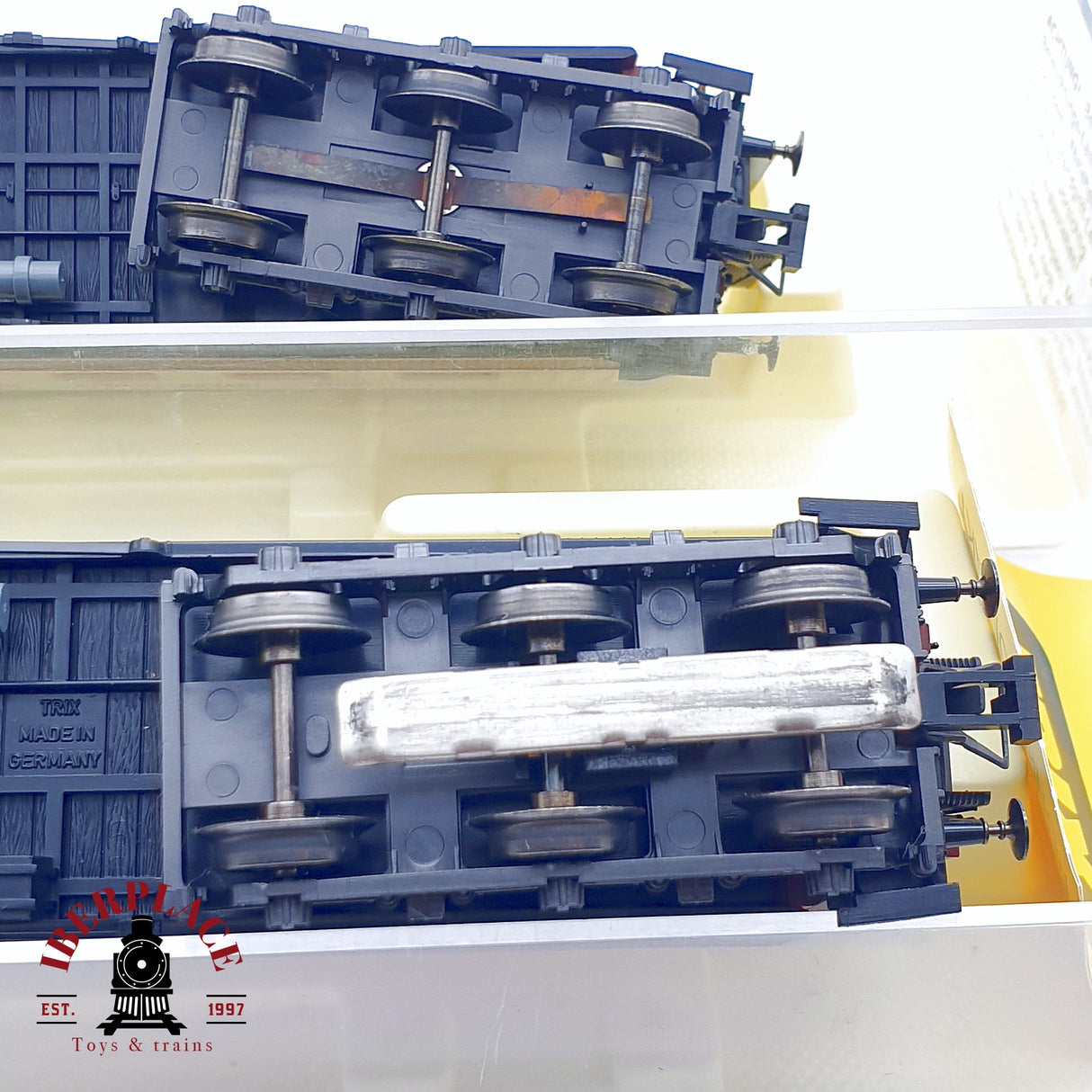 ♻️ 2da mano - AC Trix 5x vagones restaurante camas salón compañía internacional wagons Lits H0 escala 1:87