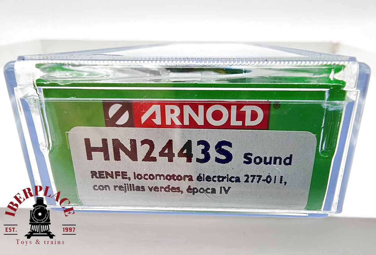 1:160 Arnold HN2443S DCC digital locomotora con sonido RENFE clase 277 011-3 escala N