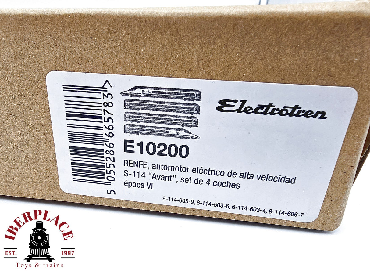 1:87 Electrotren E10200 tren S-114 RENFE escala H0 00 analogica
