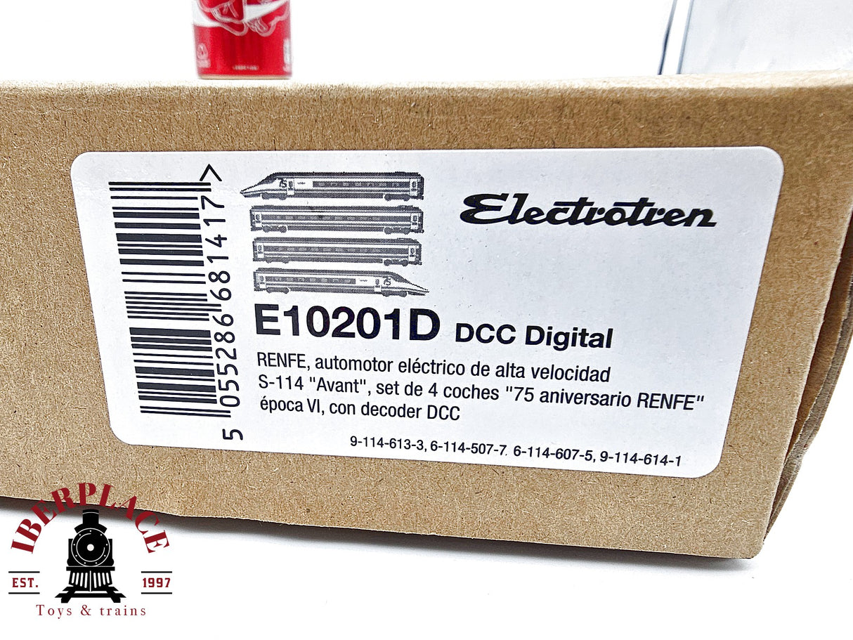 1:87 Electrotren E102001D DCC Digital tren S-114 RENFE Avant escala H0 00
