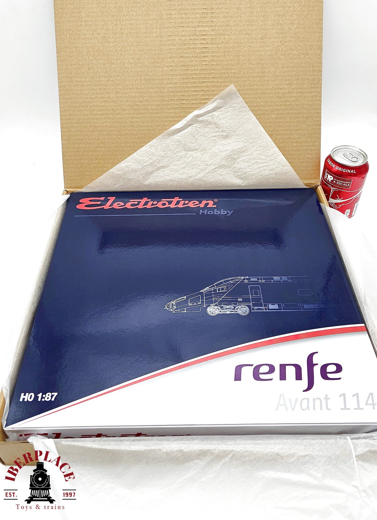 1:87 Electrotren E102001D DCC Digital tren S-114 RENFE Avant escala H0 00