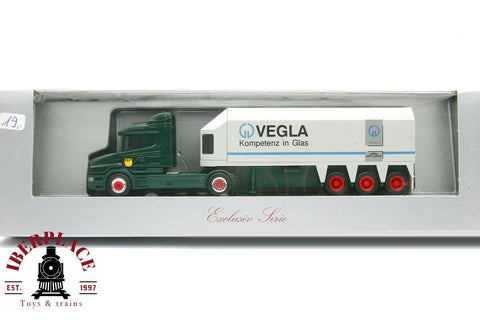 1/87 Herpa Exclusiv Serie LKW Scania Camion Vegla escala ho 00 modelcars