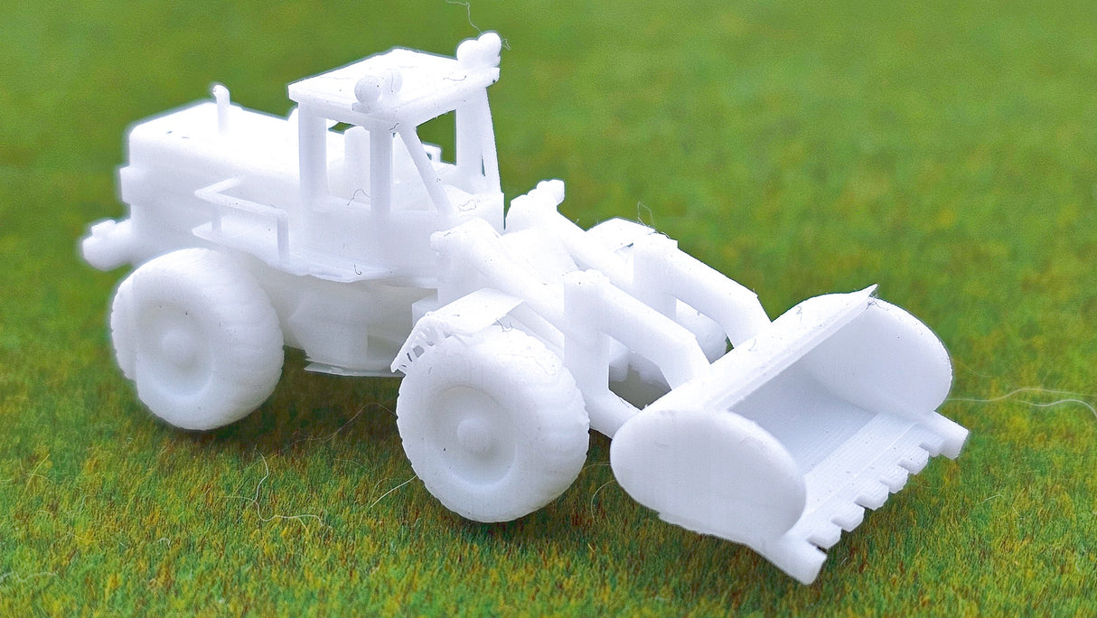 IH000001b Cargadora de ruedas para vehículos de obras escala H0 figuras a escala 1:87 auto-modelismo