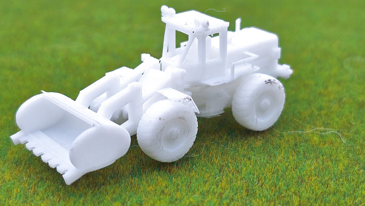 IH000001b Cargadora de ruedas para vehículos de obras escala H0 figuras a escala 1:87 auto-modelismo