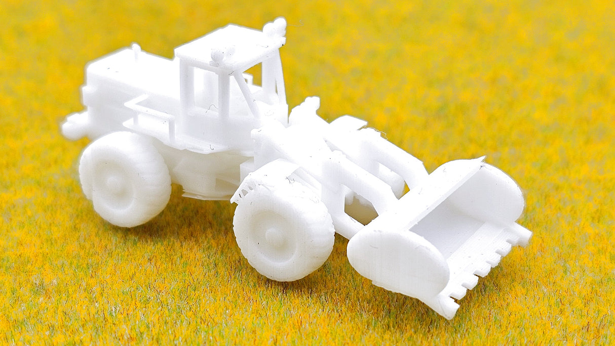 IH000001b Cargadora de ruedas para vehículos de obras escala H0 figuras a escala 1:87 auto-modelismo