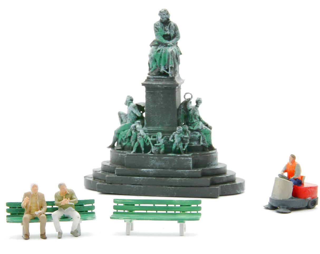 1:87 figuras escala H0 Iberplace 30006 Monumento a Beethoven accesorios h0 00