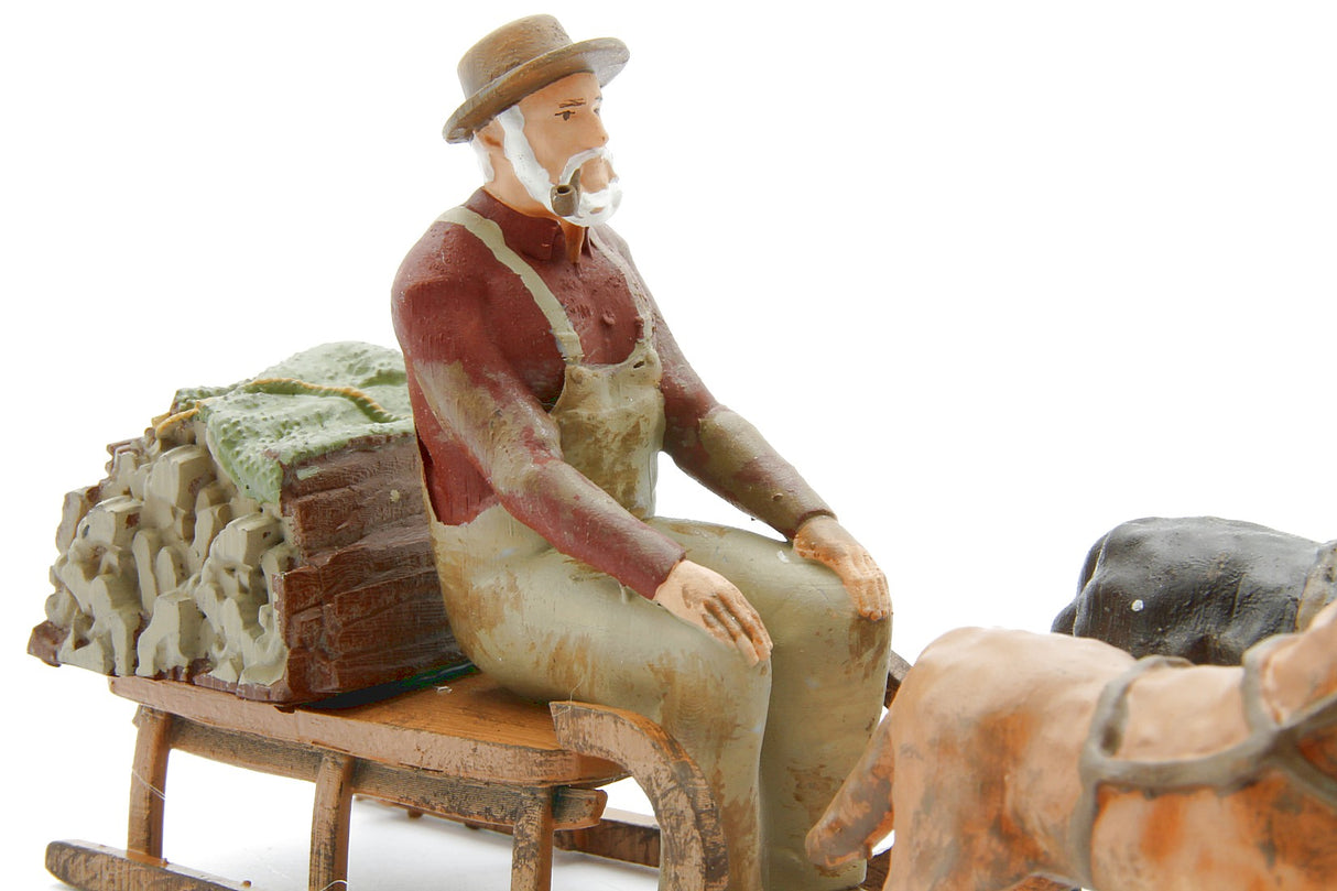 Iberplace 40026 Spur G Western figuras a escala G 1:22,5 Set dog sled