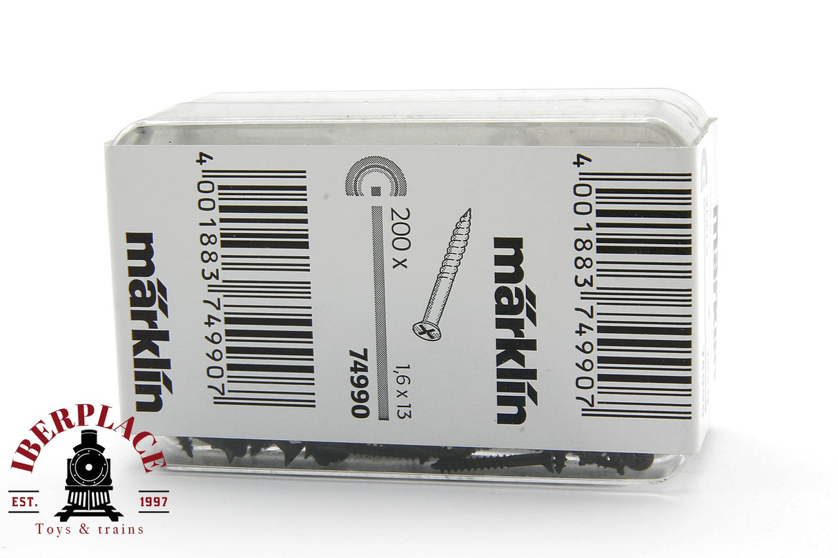 1:87 Märklin 74990 Gleisschrauben Tornillos de vía 1.6x13mm H0 escala ho 00