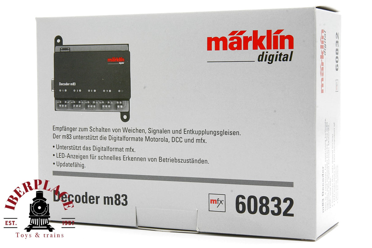 1:87 Märklin 60832 Digital Decoder m 83 mfx H0 escala ho 00
