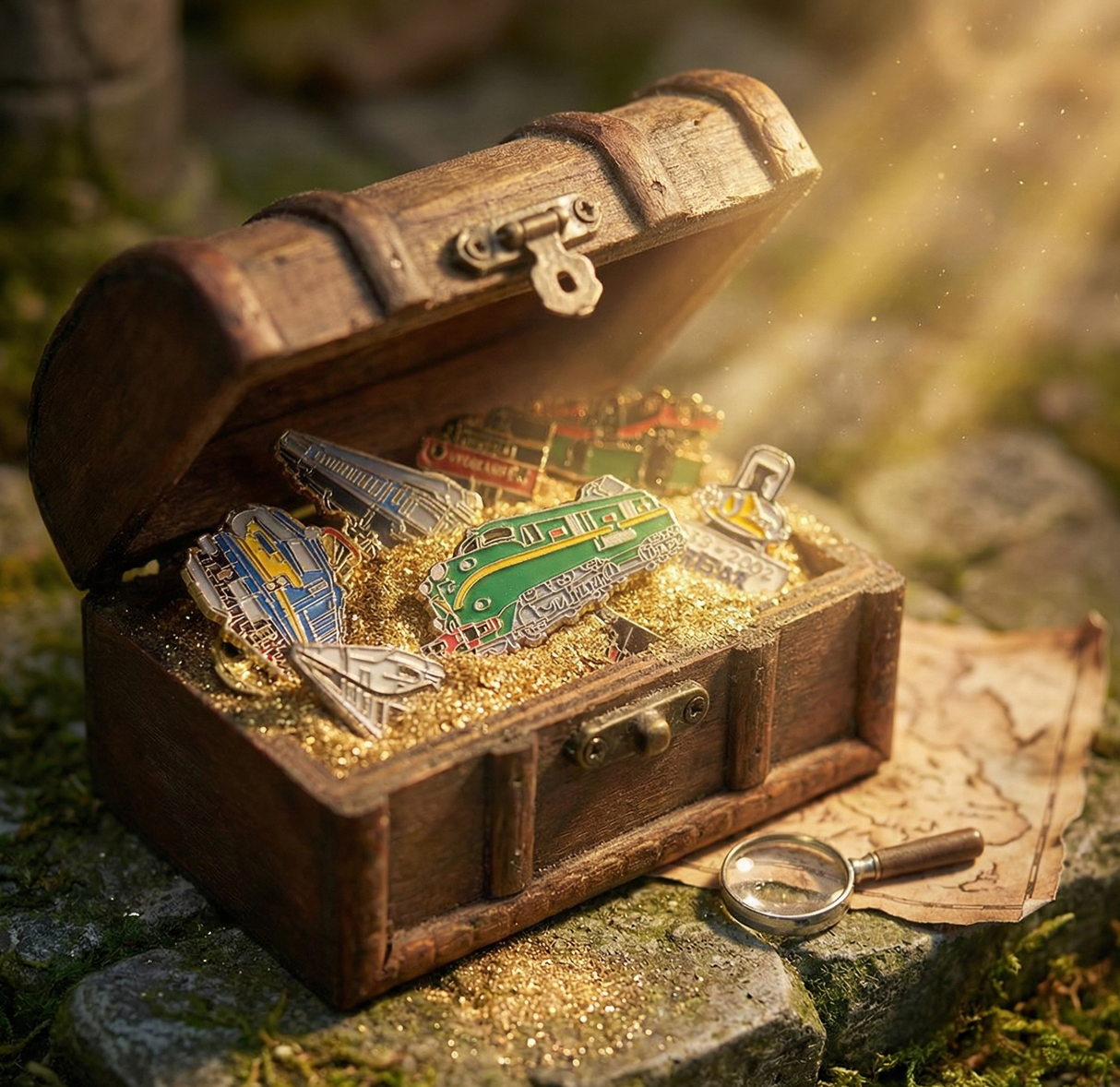 Pin de Colección Mabar: Locomotora Diésel – Historia Ferroviaria Española