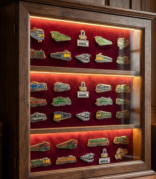 Pin de Colección Mabar: Locomotora Diésel – Historia Ferroviaria Española