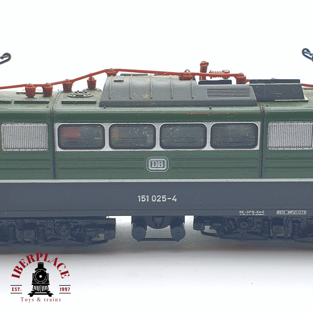 ♻️ 2 mano - Minitrix 51 2056 00 Locomotora BR 151 DB N escala 1:160 TEN03