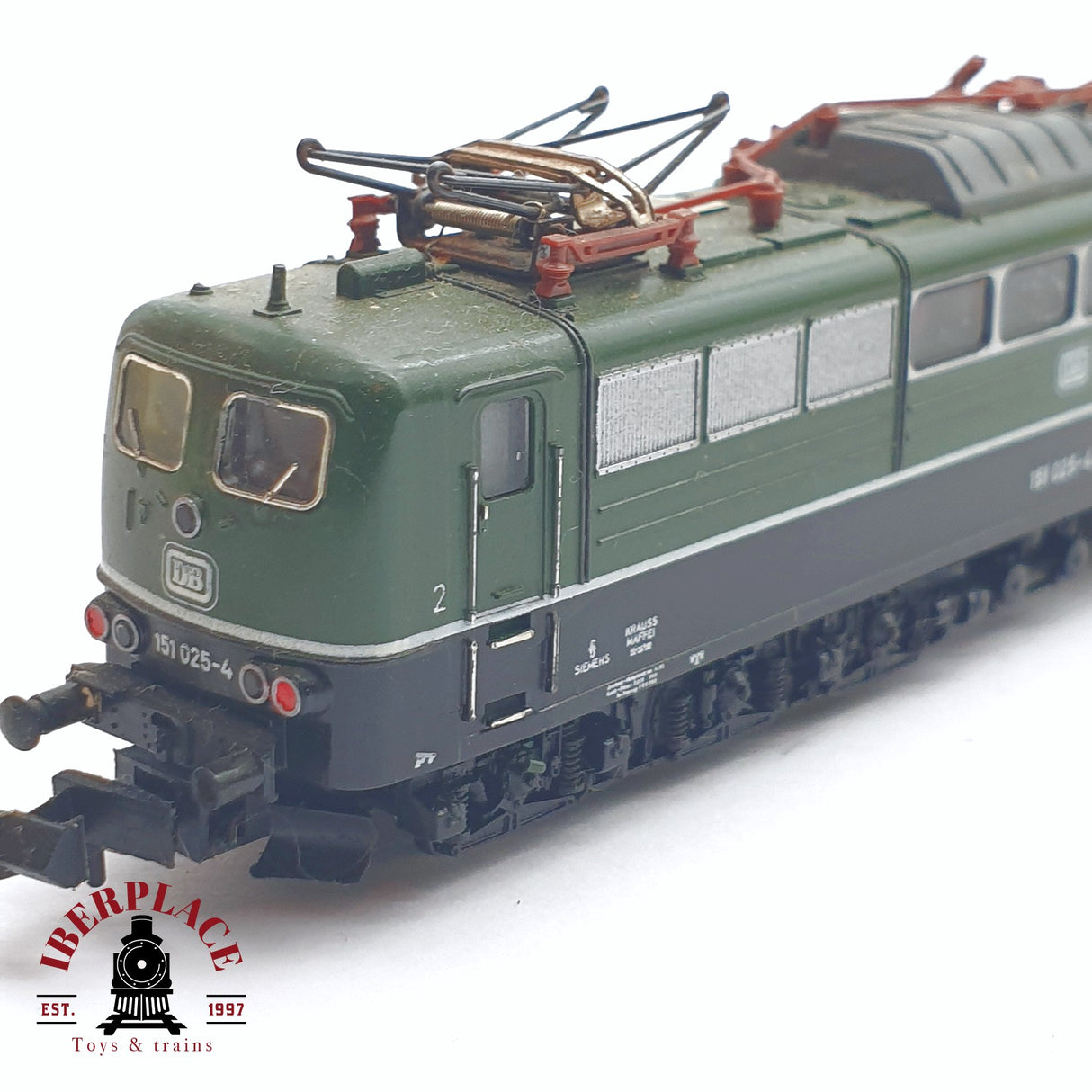 ♻️ 2 mano - Minitrix 51 2056 00 Locomotora BR 151 DB N escala 1:160 TEN03