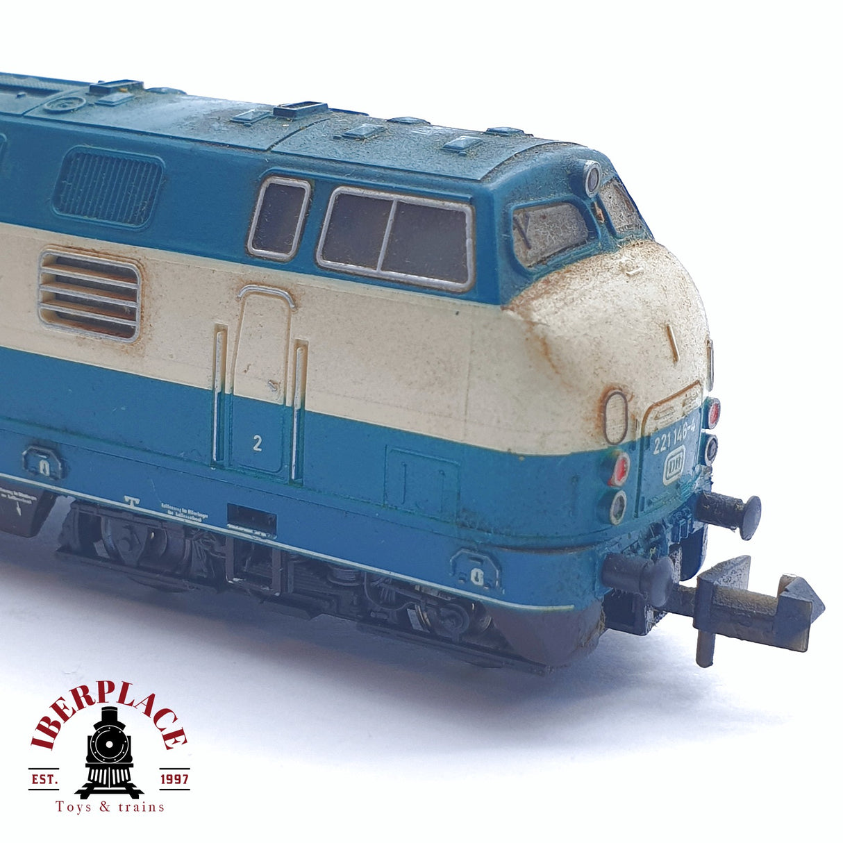 ♻️ 2 mano - Minitrix 12079 Locomotora BR 221 DB N escala 1:160 TEN03