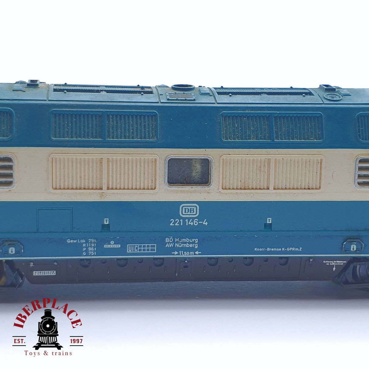 ♻️ 2 mano - Minitrix 12079 Locomotora BR 221 DB N escala 1:160 TEN03