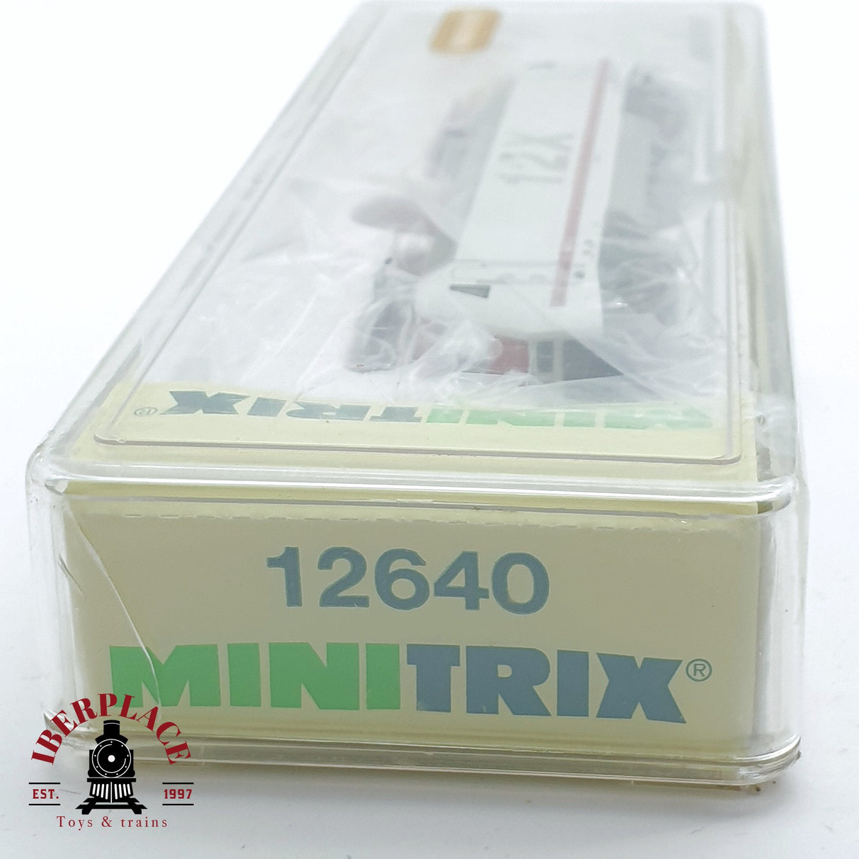 ♻️ 2 mano - Minitrix 12640 Locomotora AEG 128 001-5 N escala 1:160 TEN03
