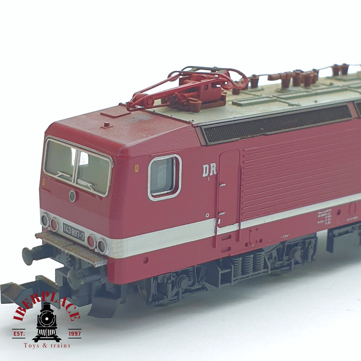 ♻️ 2 mano - Minitrix 12881 Locomotora BR 143 DR N escala 1:160 TEN03