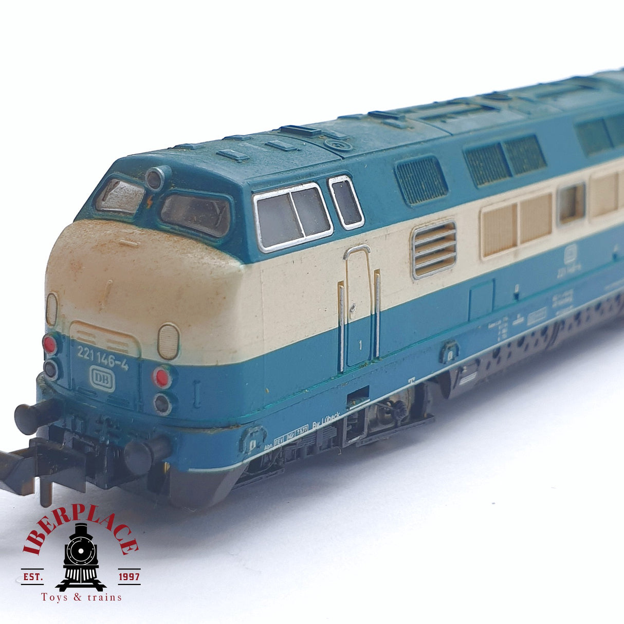 ♻️ 2 mano - Minitrix 12079 Locomotora BR 221 DB N escala 1:160 TEN03