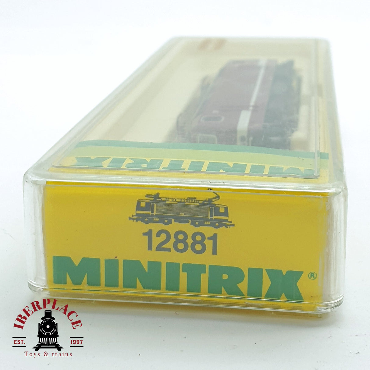 ♻️ 2 mano - Minitrix 12881 Locomotora BR 143 DR N escala 1:160 TEN03