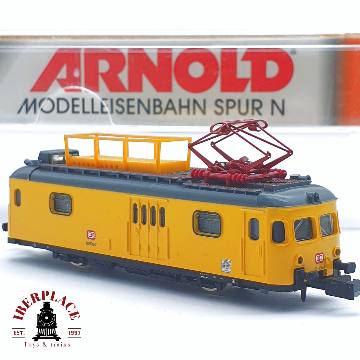 ♻️ 2 mano - Arnold 2909 Locomotora DB 701 106-7 N escala 1:160 TEN03