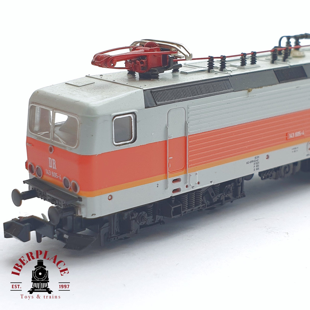 ♻️ 2 mano - Roco 23281 Locomotora BR 143 DR N escala 1:160 TEN03