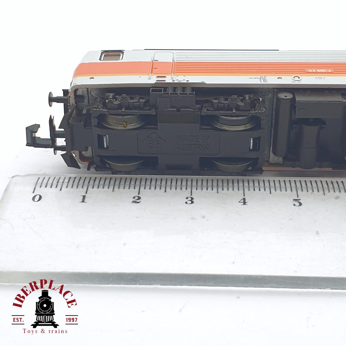 ♻️ 2 mano - Roco 23281 Locomotora BR 143 DR N escala 1:160 TEN03