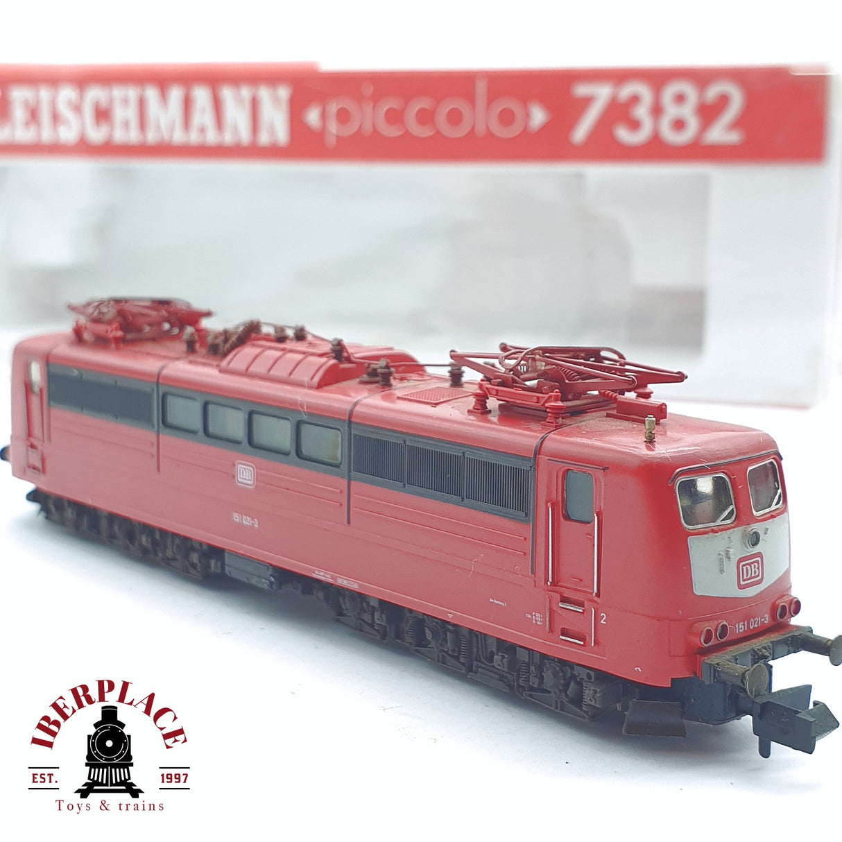 ♻️ 2 mano - Fleischmann 7382 Locomotora BR 151 DB N escala 1:160 TEN03