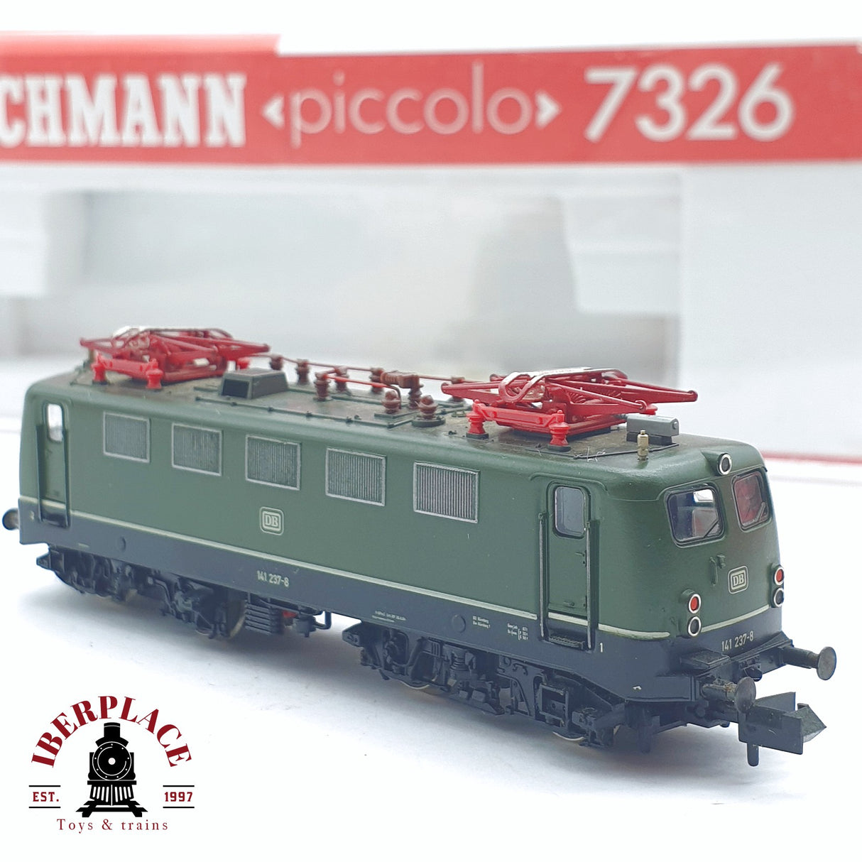 ♻️ 2 mano - Fleischmann 7326 Locomotora BR 141 DB N escala 1:160 TEN03