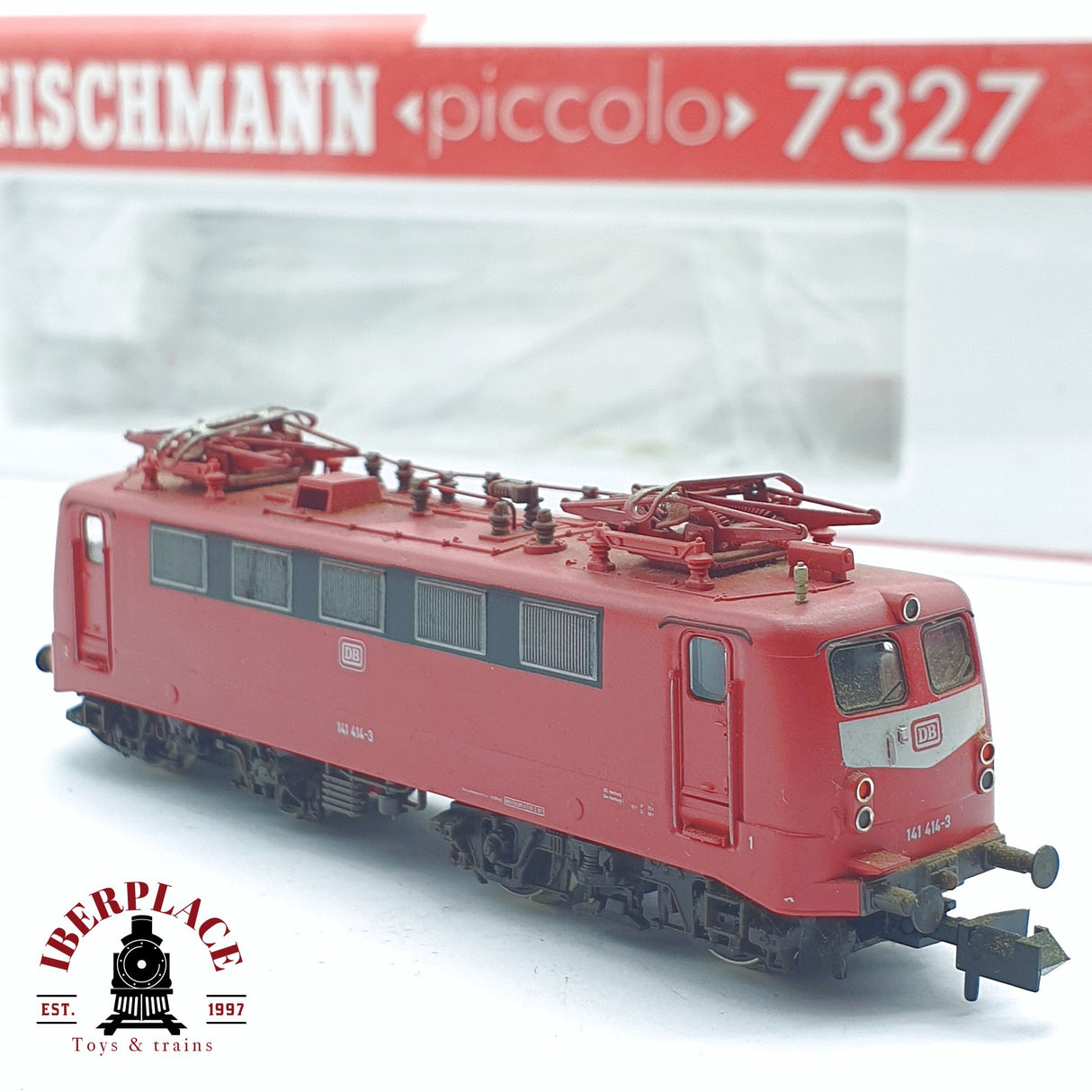♻️ 2 mano - Fleischmann 7327 Locomotora BR 141 DB N escala 1:160 TEN03