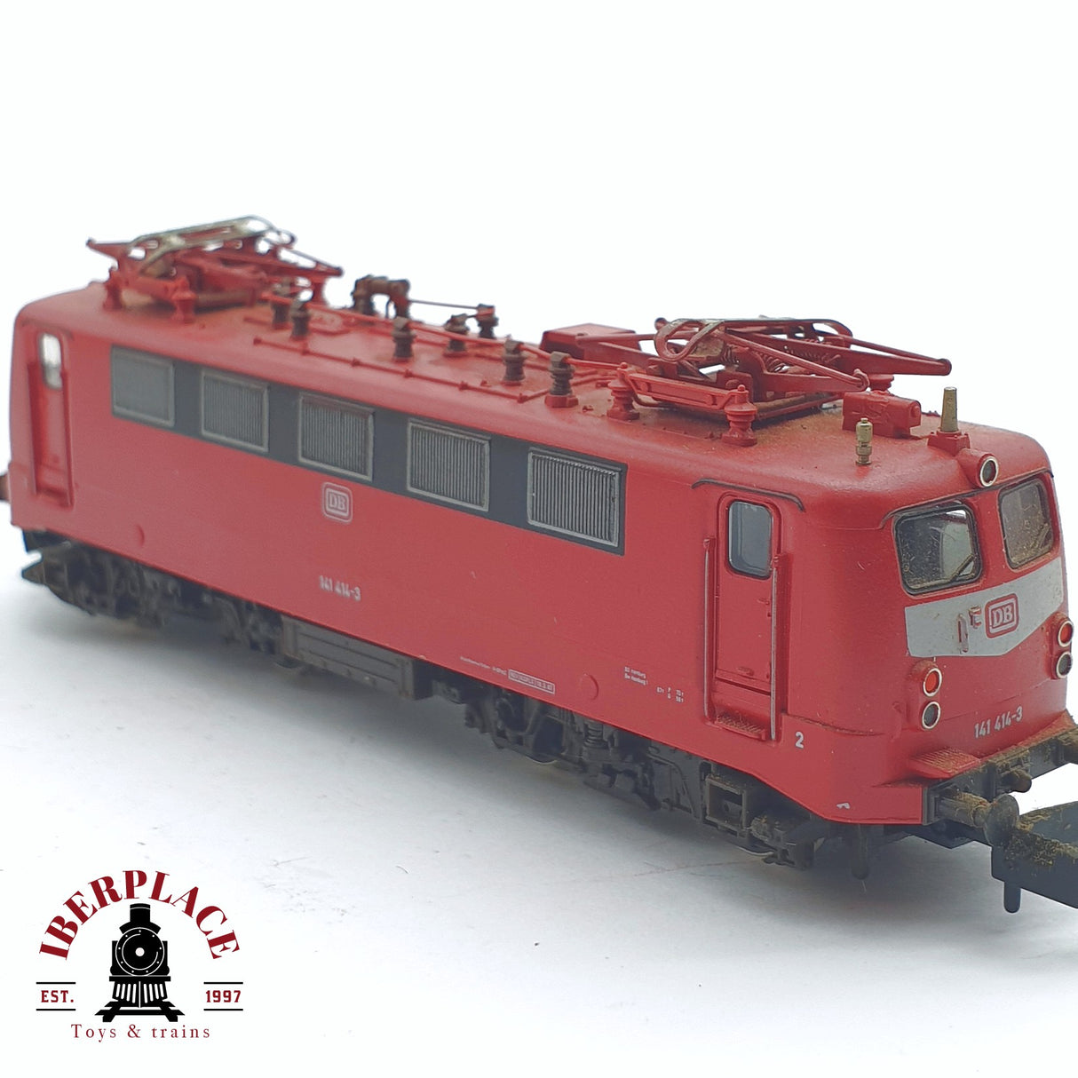 ♻️ 2 mano - Fleischmann 7327 Locomotora BR 141 DB N escala 1:160 TEN03