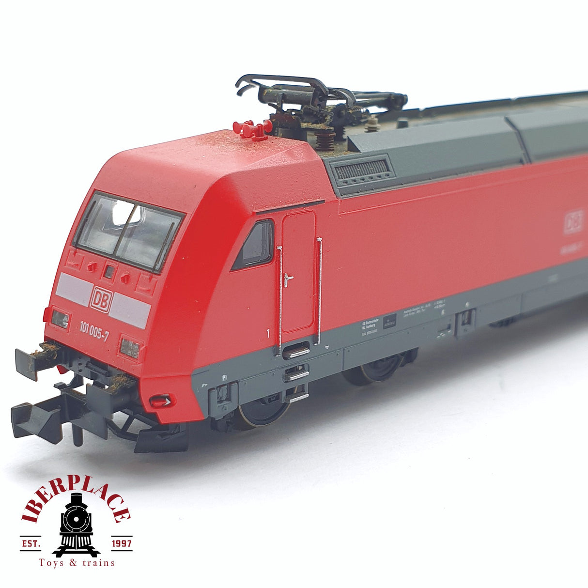 ♻️ 2 mano - Fleischmann 7355K Locomotora BR 101 DB N escala 1:160 TEN03
