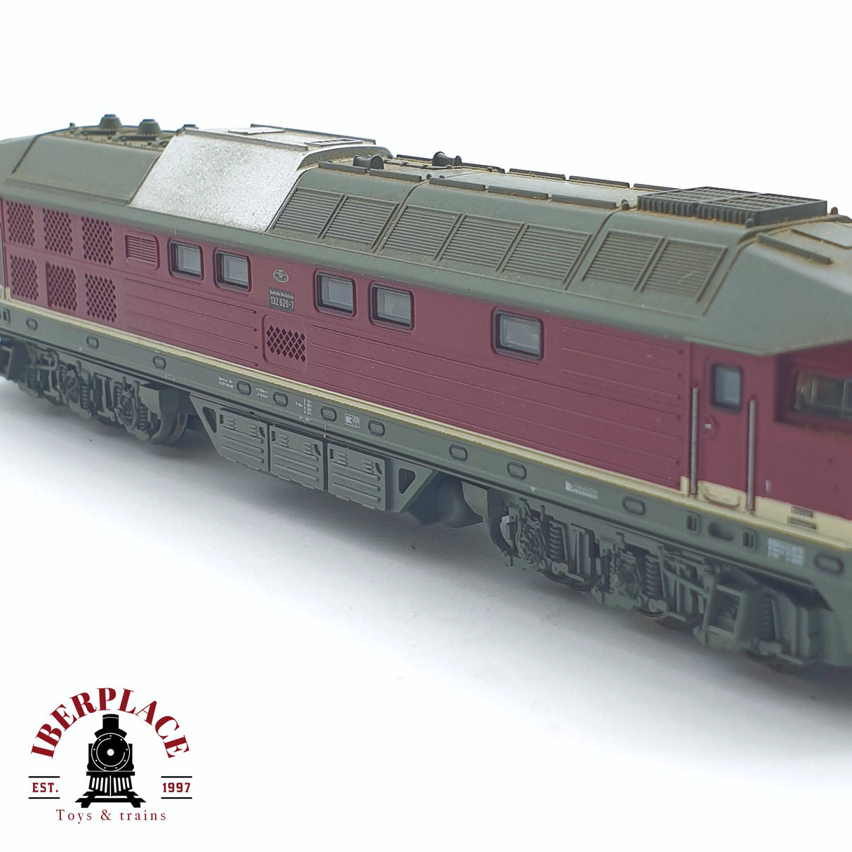 ♻️ 2 mano - Minitrix 12845 Locomotora BR 132 DR N escala 1:160 TEN03