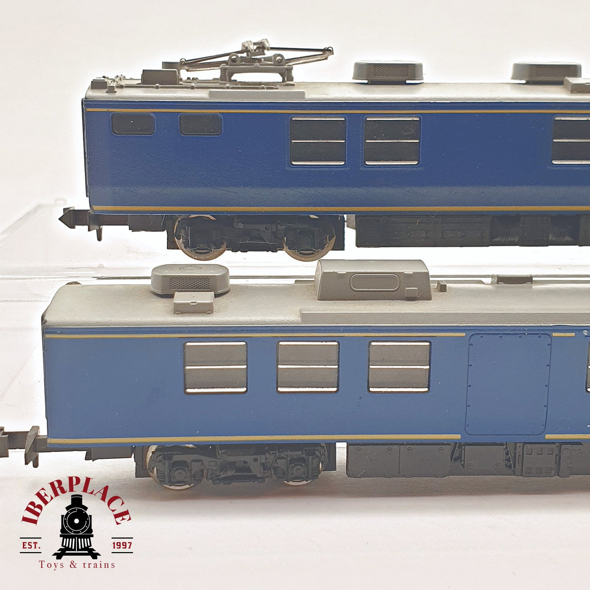 ♻️ 2 mano - Tomix 92007 locomotora limpia vías J.N.R EC 193 N escala 1:160 TEN03