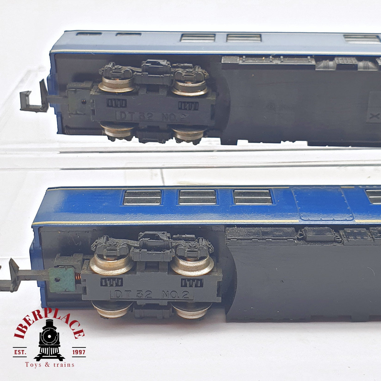 ♻️ 2 mano - Tomix 92007 locomotora limpia vías J.N.R EC 193 N escala 1:160 TEN03