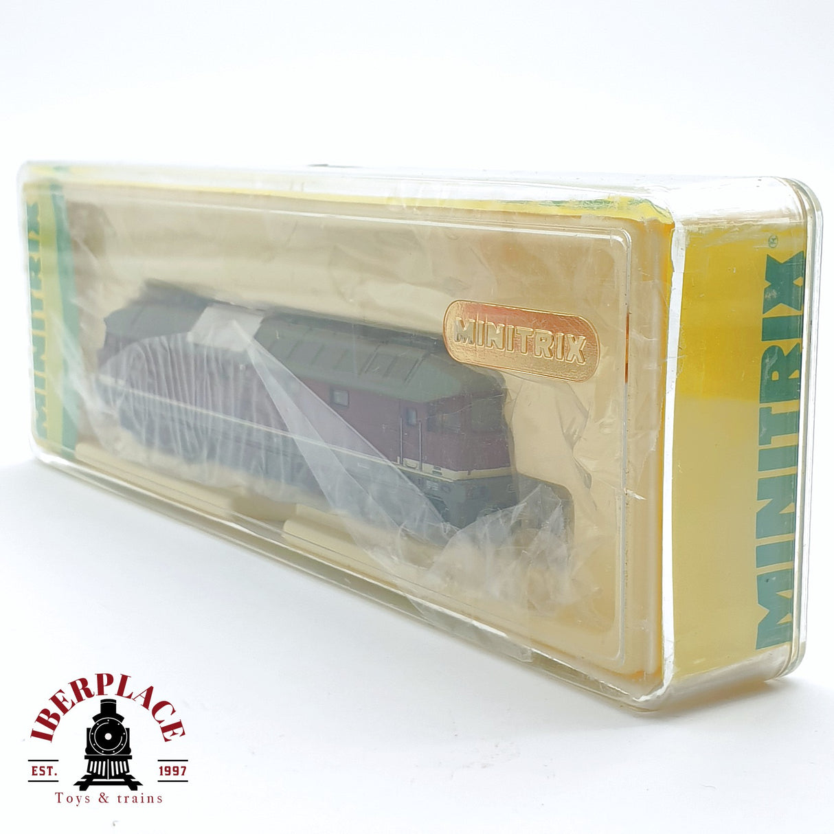 ♻️ 2 mano - Minitrix 12845 Locomotora BR 132 DR N escala 1:160 TEN03