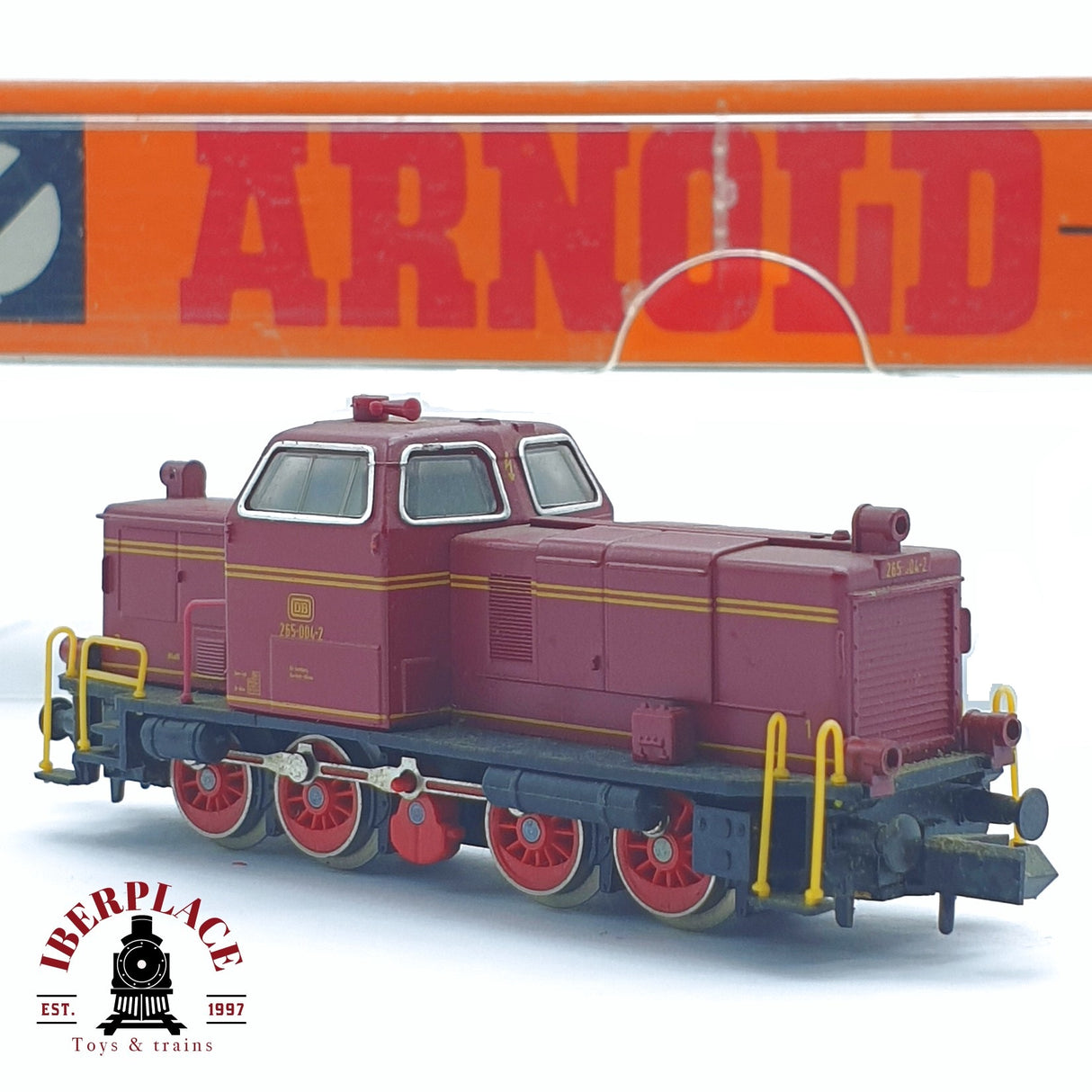♻️ 2 mano - Arnold 2015 Locomotora BR 265 DB N escala 1:160 TEN03