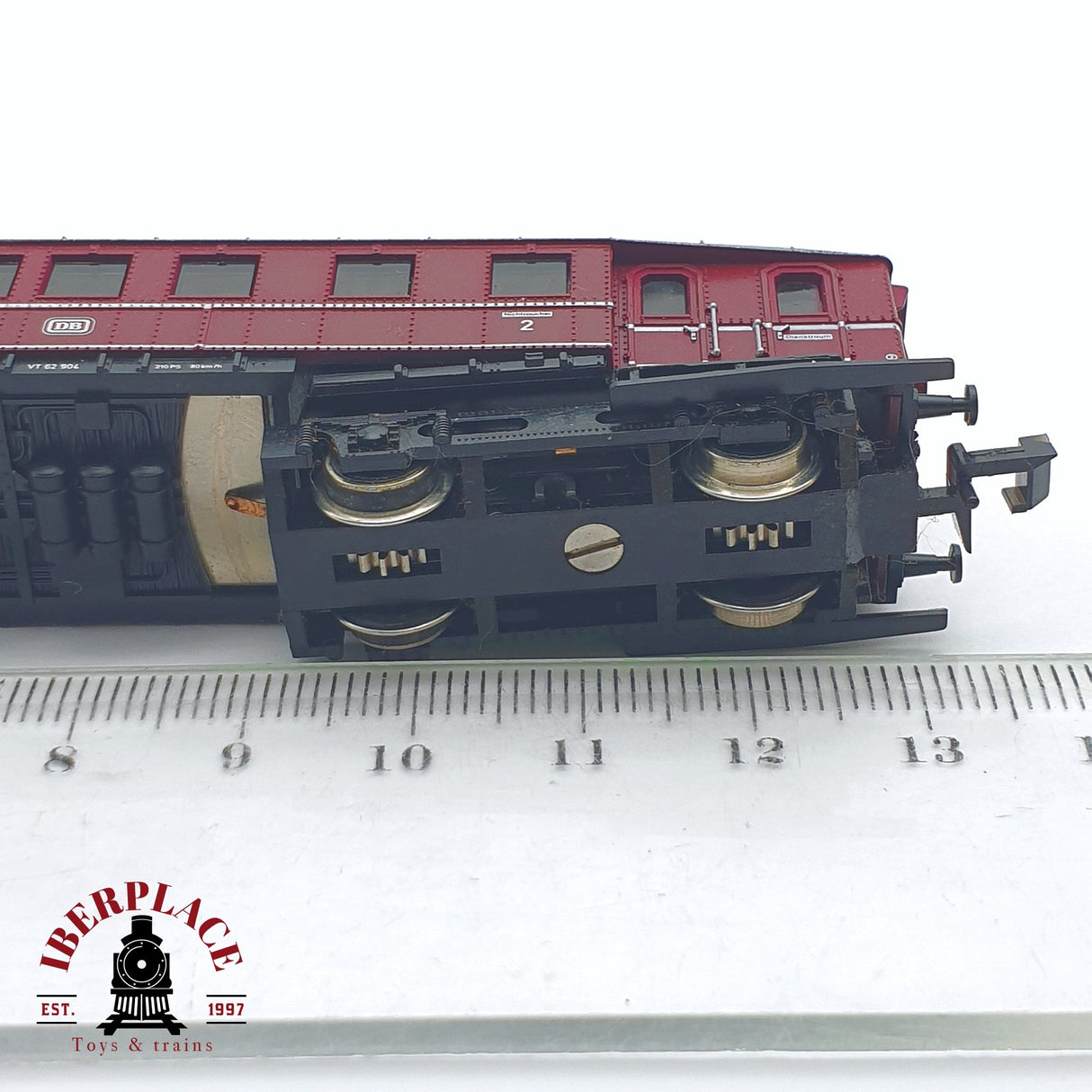 ♻️ 2 mano - Minitrix 51 2096 00 Locomotora DB 62 904 N escala 1:160 TEN03